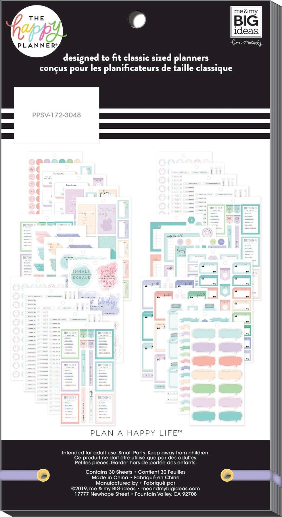 The Happy Planner - Me and My Big Ideas - Value Pack Stickers ...