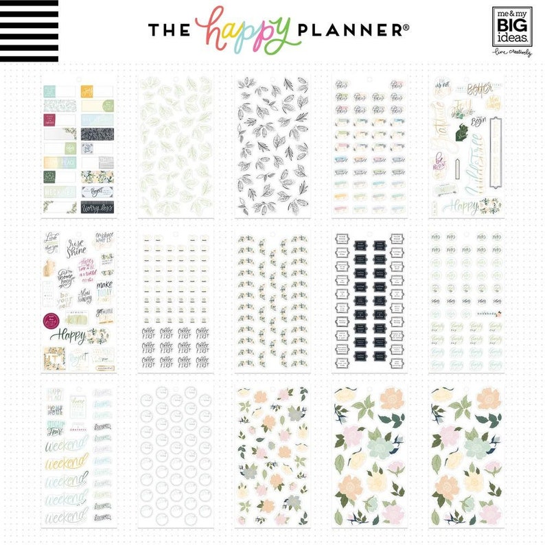 The Happy Planner - Me and My Big Ideas - Value Pack Stickers ...