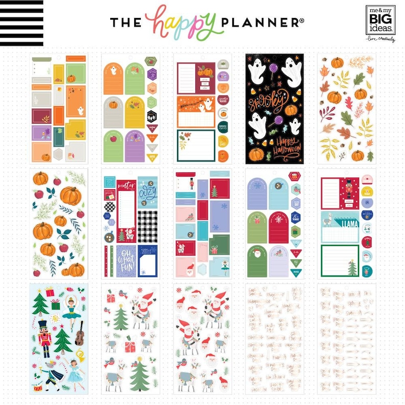 Me and My Big Ideas - the Happy Planner - Value Pack Stickers - Happy ...