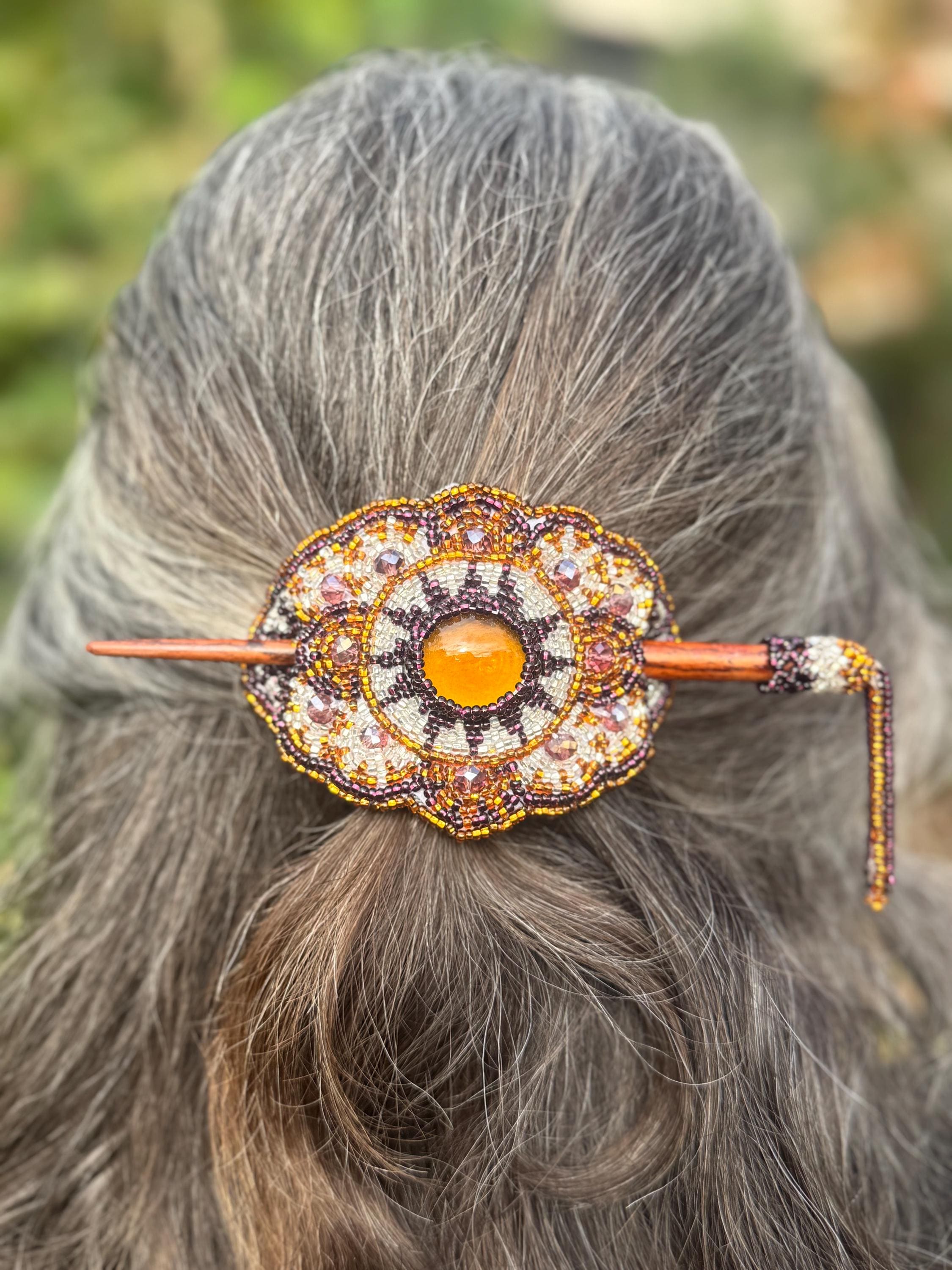 Beaded Bun Covers - Etsy