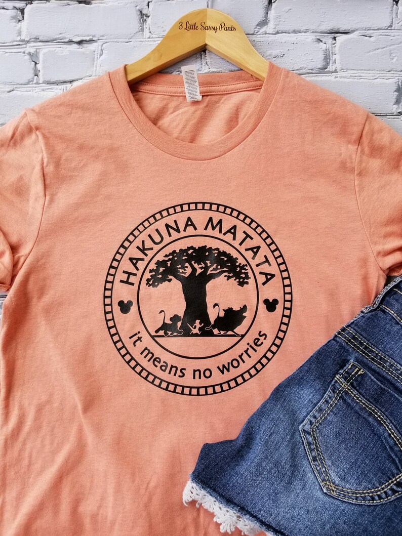 Download Animal Kingdom shirt Hakuna Matata Shirts Tree Of Life | Etsy