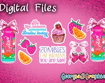 Alani-inspired decal sticker pack!