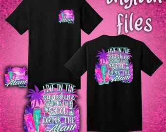 alani beach tee design