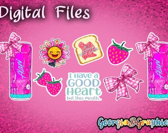 Alani-inspired decal sticker pack!