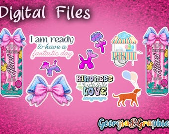 Alani-inspired decal sticker pack!