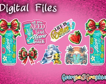 Alani-inspired decal sticker pack!