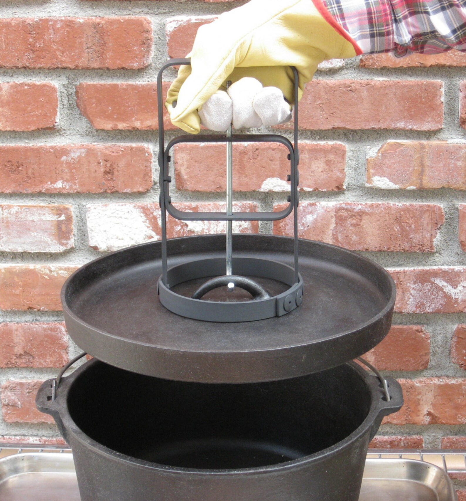 CAMP D.O.L.L. Your Best Cast Iron Dutch Oven Lid Lifter Etsy