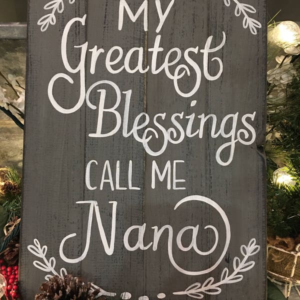 My Greatest Blessings Call Me - Etsy