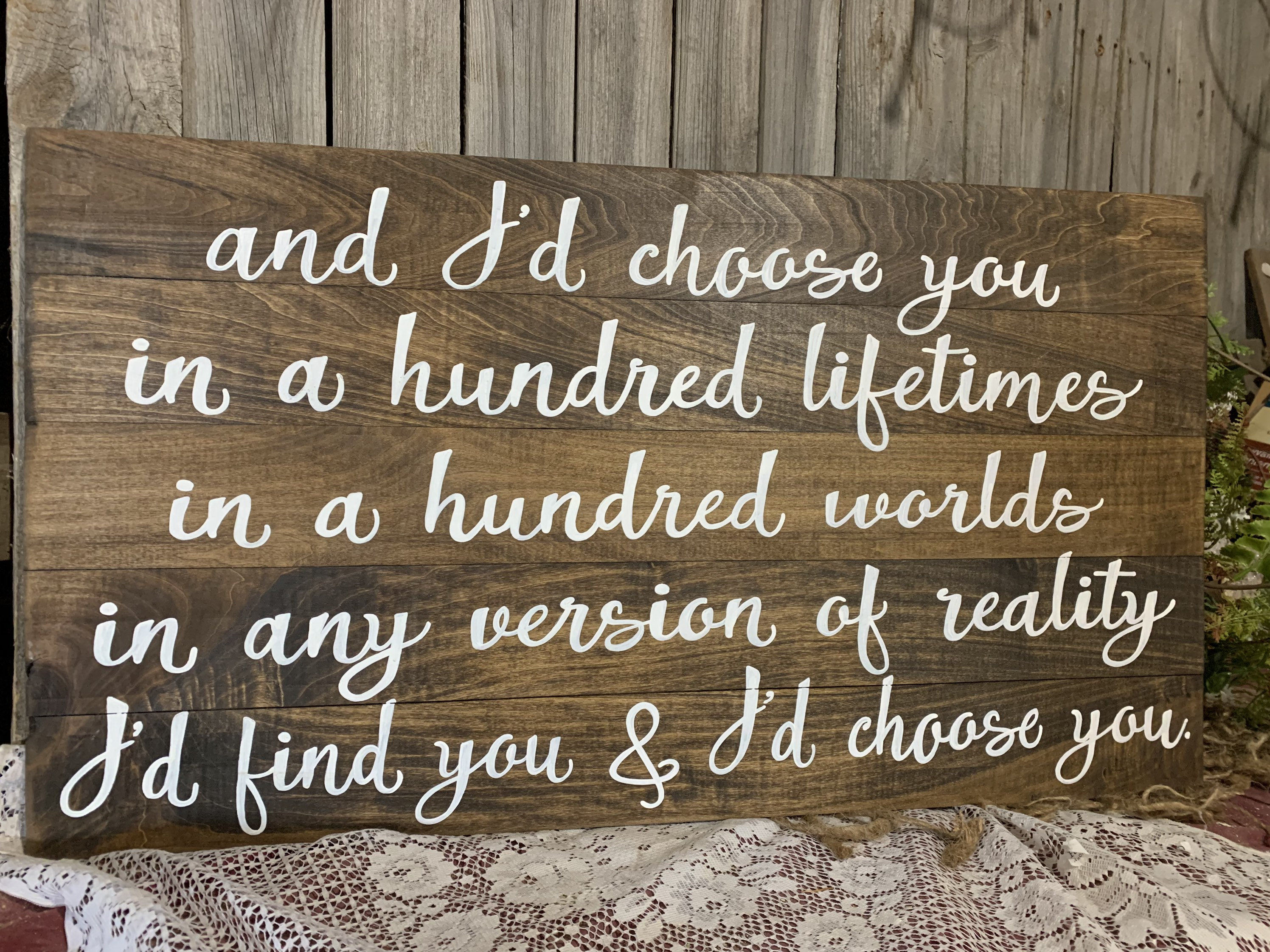 I'd Choose You Romantic Love Card - Anniversary Valentine Card For Him Her 5x7 Inches