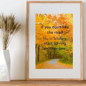 The Road you're walking, The Road Printable, Printable, PNG File