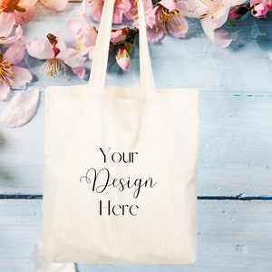 Canvas Tote Mockup | Shopping Tote Mock Up, Bag Mockup Template Mock-up | Sublimation Bag Mock Up | JPEG Digital Download