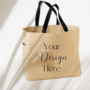 Canvas Tote Mockup | Shopping Tote Mock Up, Bag Mockup Template Mock-up | Sublimation Bag Mock Up | JPEG Digital Download