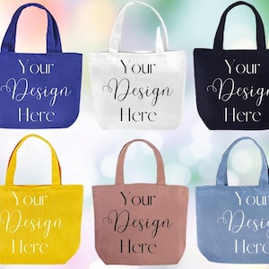 Canvas Tote Mockup | Shopping Tote Mock Up, Bag Mockup Template Mock-up | Sublimation Bag Mock Up | JPEG Digital Download