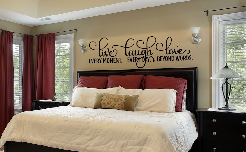 Bedroom Decor Bedroom Wall Decal Master Bedroom Wall Decal Love Story Quote Wall Decal For The Home Every Love Story Wall Decal