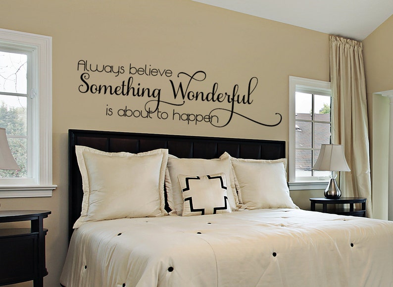 bedroom wall decal master bedroom wall decal wall decals | etsy