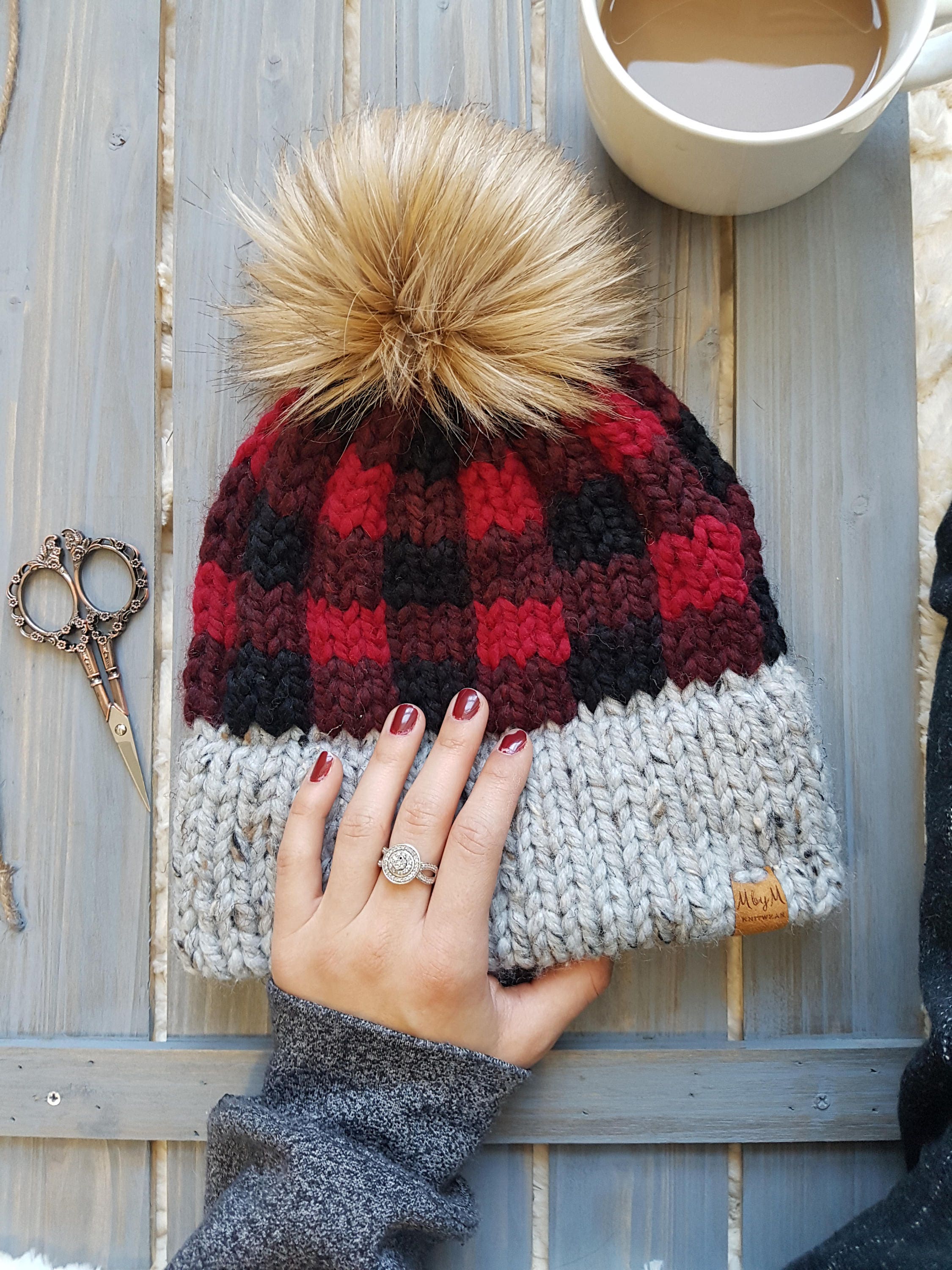 True North Toque Knitting Pattern Etsy