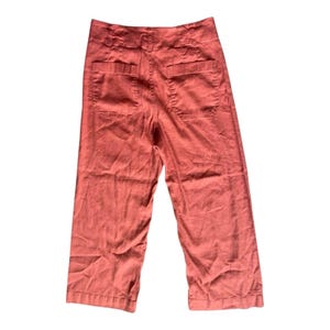 MAEVE Women's Orange Wide-Leg Pants by Anthropologie image 2