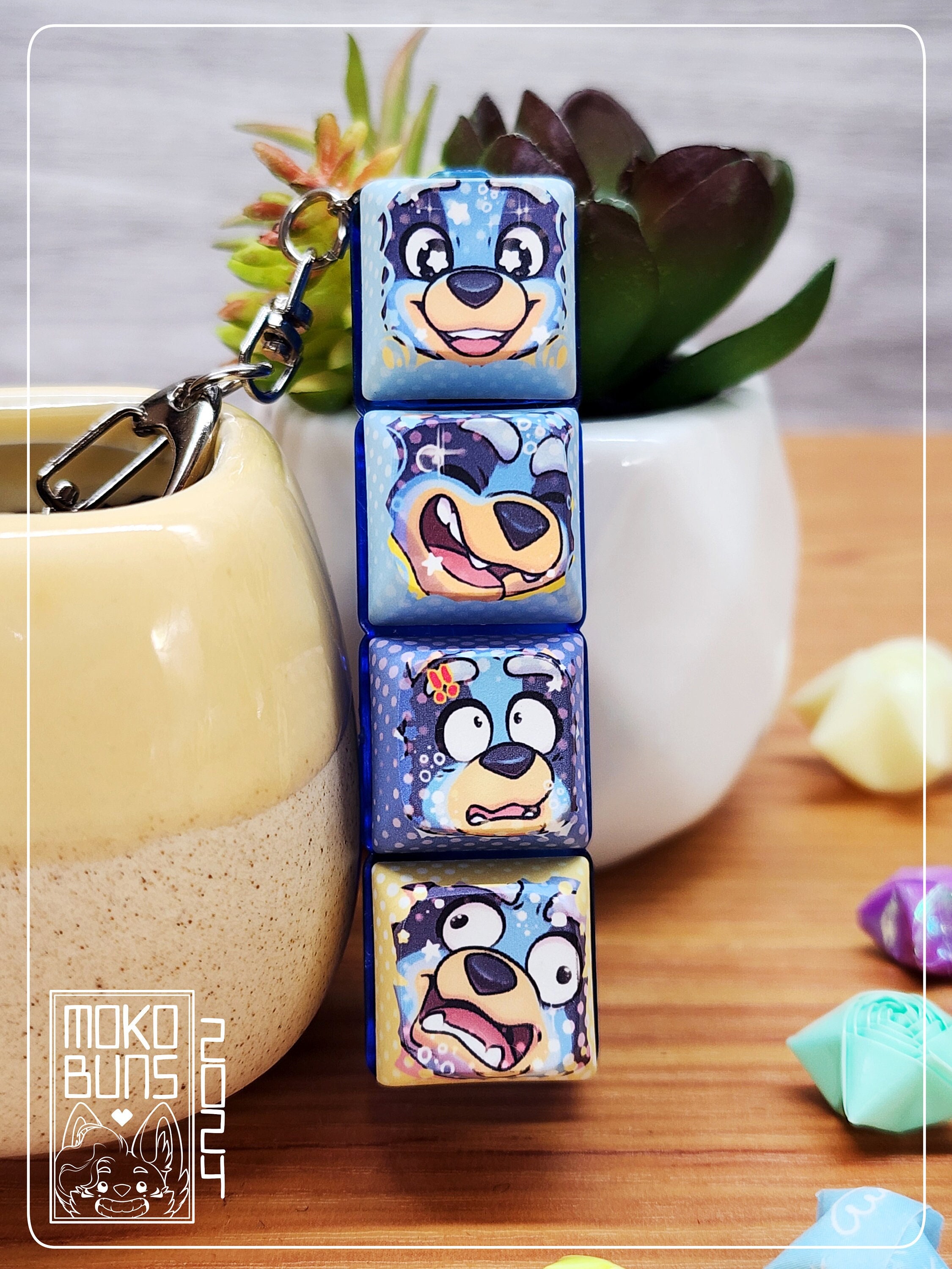 Bluey Keycap Fidget Toy