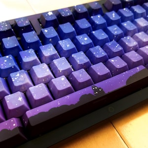 Starry Sky Full 104 Keycap Set (KEYCAPS ONLY)
