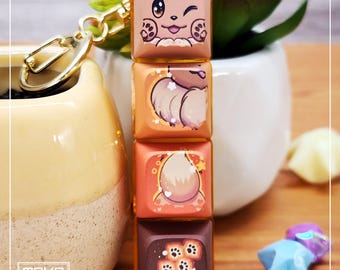 Eevee Keycap Set - KEYCAPS ONLY -