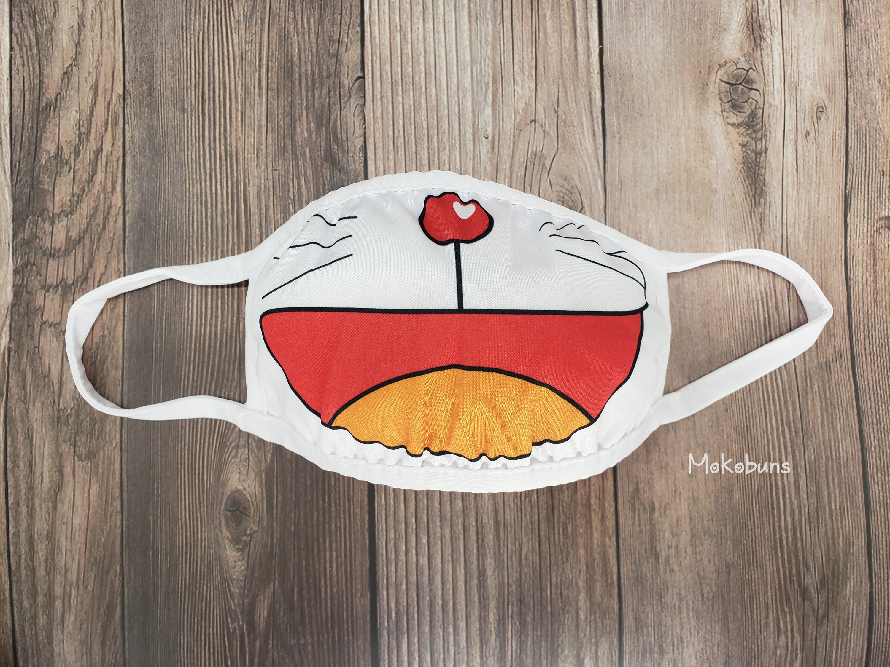 Doraemon Face Mask Etsy
