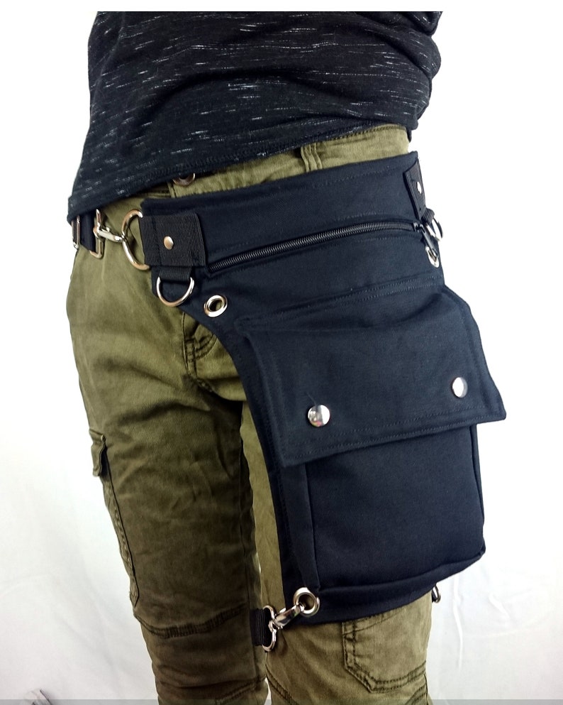 Utility belt with REMOVABLE leg strap on the thigh and belt Etsy