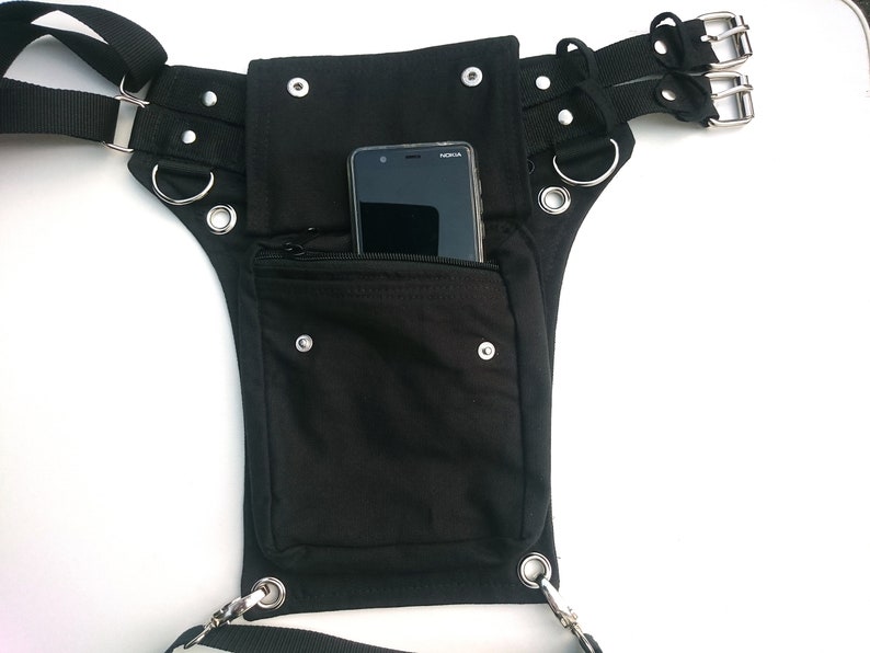 Utility belt with REMOVABLE leg strap on the thigh and belt Etsy