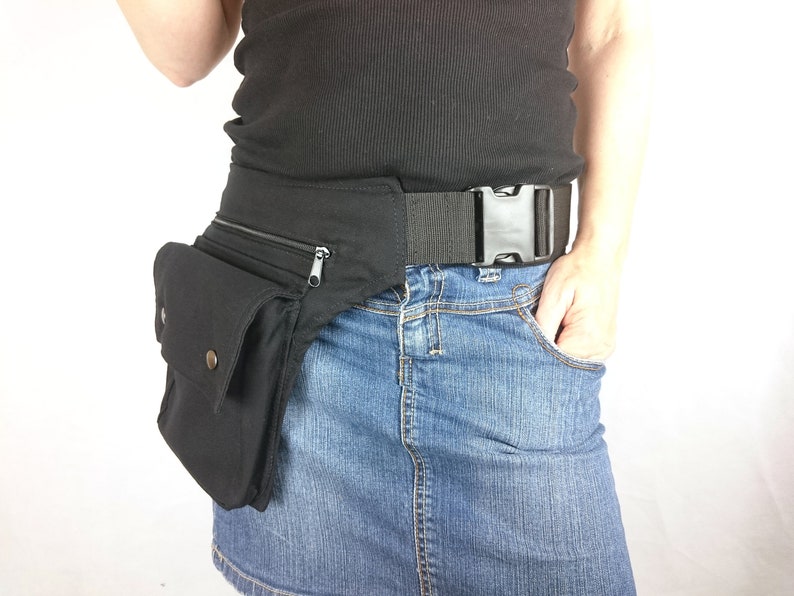 Leather Side Sling Festival hip bag Belly Bag Leather Utility Belt Bag Gemstone /& Black Leather BOHO-CHIC Belt Bag ||| Fanny Pack