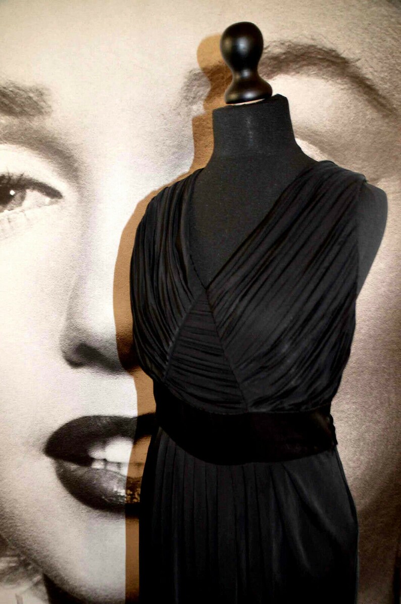 kookai black maxi dress