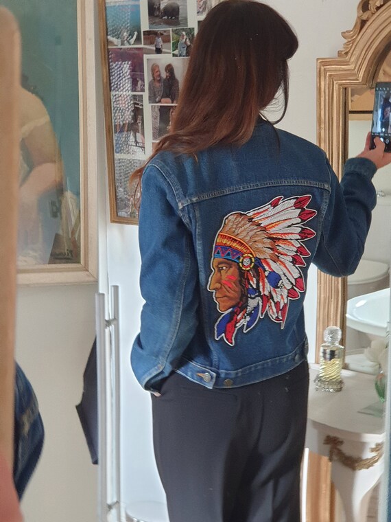 indian jean jacket