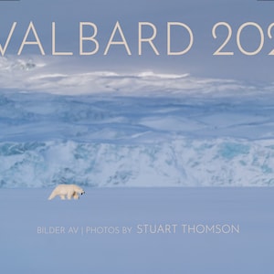Calendario 2025 delle Svalbard Spitsbergen - Fotografia naturalistica artica