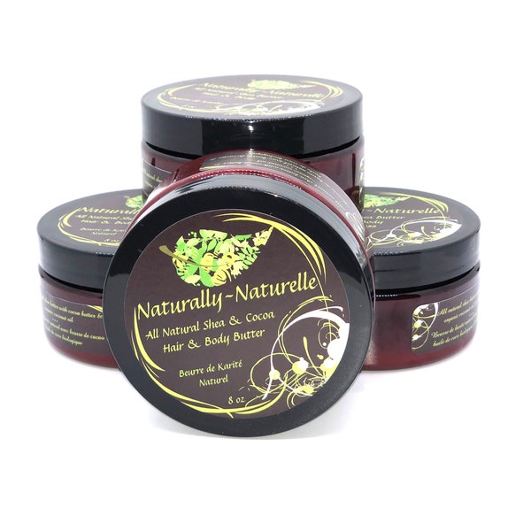 Natural Whipped Shea Butter 8oz