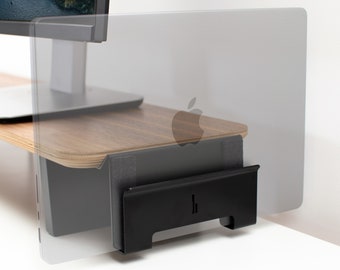 Laptop Dock for SETUP COCKPIT Monitor Stand vertical Laptop Stand Laptop Holder Modular Accessories for Desk Organization