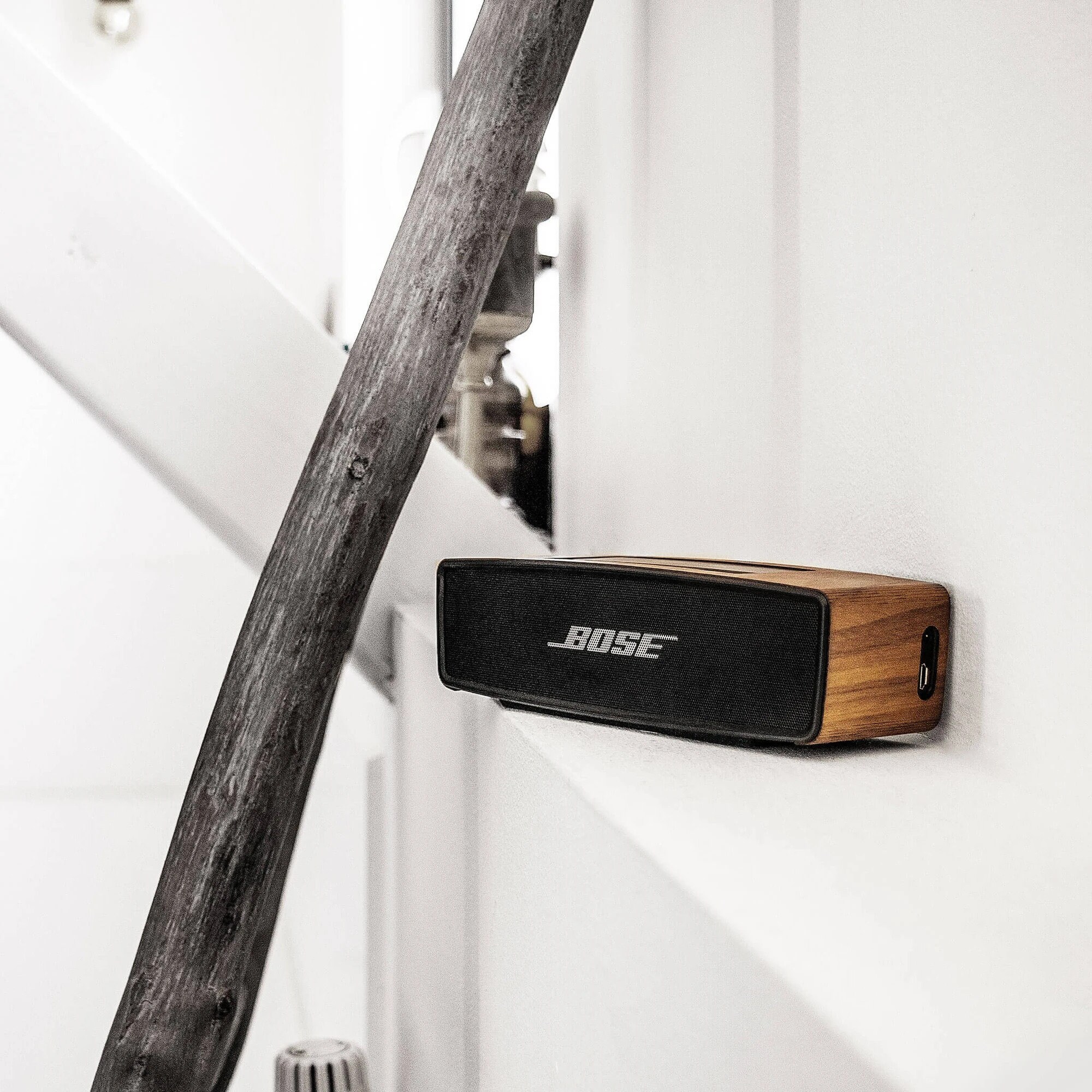 Wooden Skin Walnut Bose Soundlink Mini I II Genuine Wood Cover