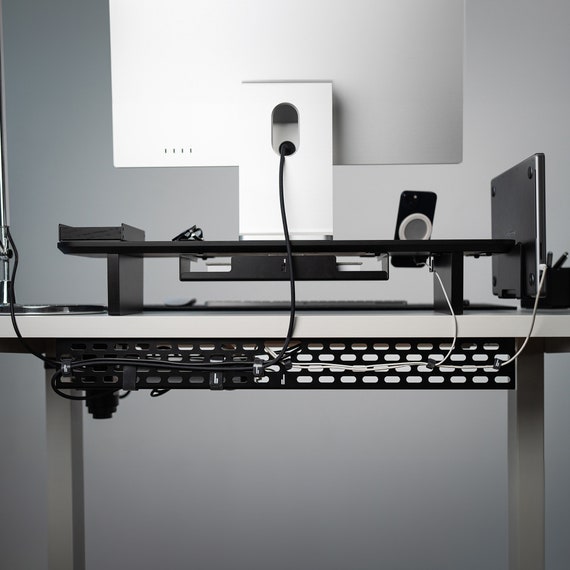 Cable-management-system for Desk Organization Cable Organizer Cable Holder  Solution for Neatly Organized Cables 