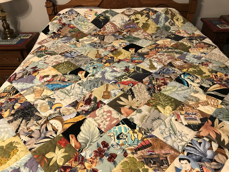 EXAMPLE Custom Quilts from Loved Ones Clothing Etsy