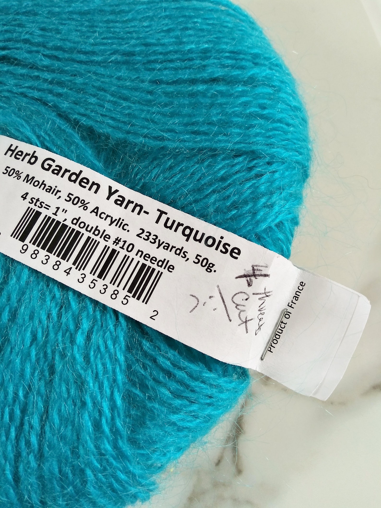 Ironstone Yarns Herb Garden Yarn Turquoise Mohair Acrylic Etsy