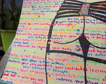 Traseros de afirmación - SWAG BAJO LUZ NEGRA