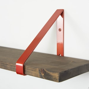 Moderne plankbeugel - snoeproze kleur - plankbeugel - stevige beugel - metalen beugel - planken
