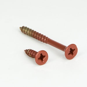 Holzschrauben, Flachkopfschrauben, Befestigungsschrauben, Befestigungselemente, Schrauben für Holz, Stahlholzschrauben, bunte Schrauben, Hardware