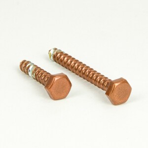 Tirafondos de colores, Tirafondos hexagonales, Tirafondos de zinc, Tirafondos de madera, Tornillos para muebles, Tirafondos, Tirafondos, Bricolaje