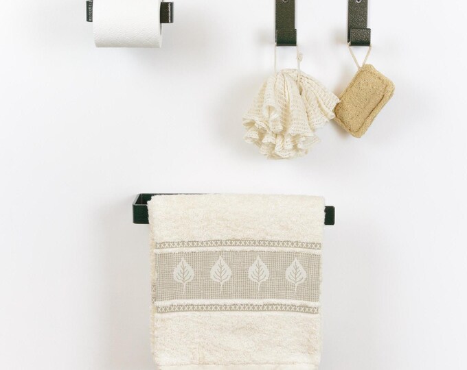 Antique Bathroom Hardware - Build Your Curated Set: Toilet Paper Holder, Towel Holder or Hook - Mix & Match Color and Style