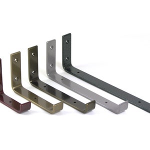 Rustic Shelf Brackets - Farmhouse Shelf Brackets - Kitchen Shelves - Angle Shelf Brackets