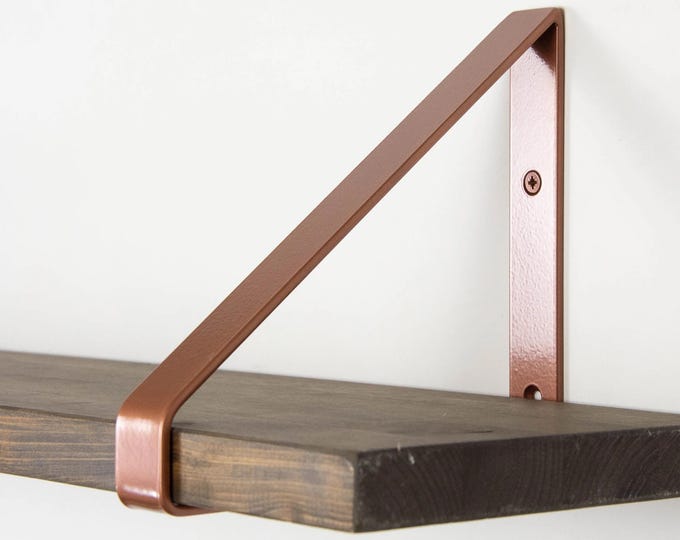 Large Powder Coated Steel Bracket - Newest Design - Heavy Duty Bracket - Shelf Bracket - Triangle Bracket - Steel Bracket - Bracket