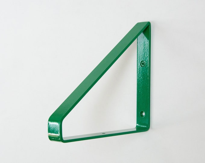 Free Shipping Hanging Shelf Bracket - Dark Green Gloss Color Triangle Bracket