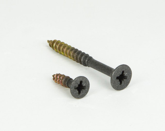 Flat Head Screws, Wood Screws, Mounting Screws, Fasteners, Screws For Wood, Steel Wood Screws, Colorful Screws, Home Improvement, DIY