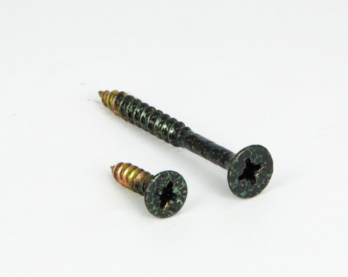 Wood Screws, Flat Head Screws, Mounting Screws, Fasteners, Screws For Wood, Colorful Screws, Home Improvement, DIY