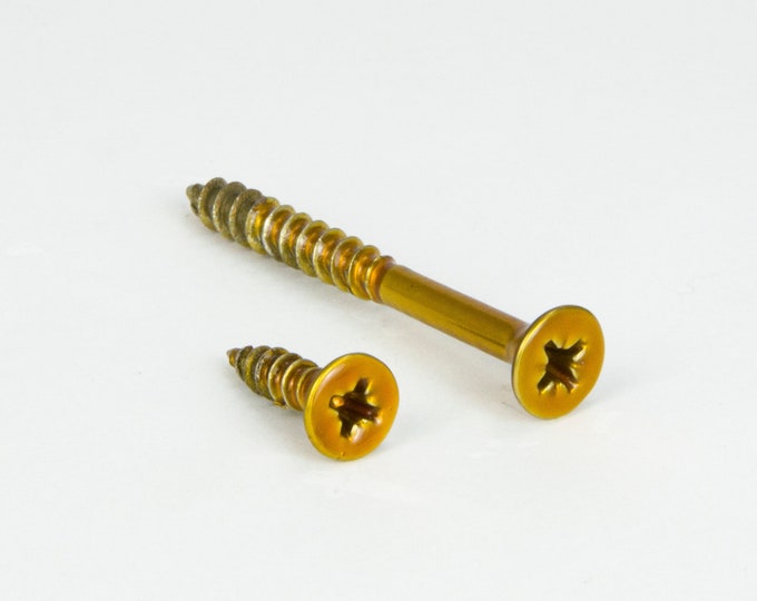 Screws For Wood, Flat Head Screws, Mounting Screws, Fasteners, Wood Screws, Colorful Screws, Home Improvement, DIY