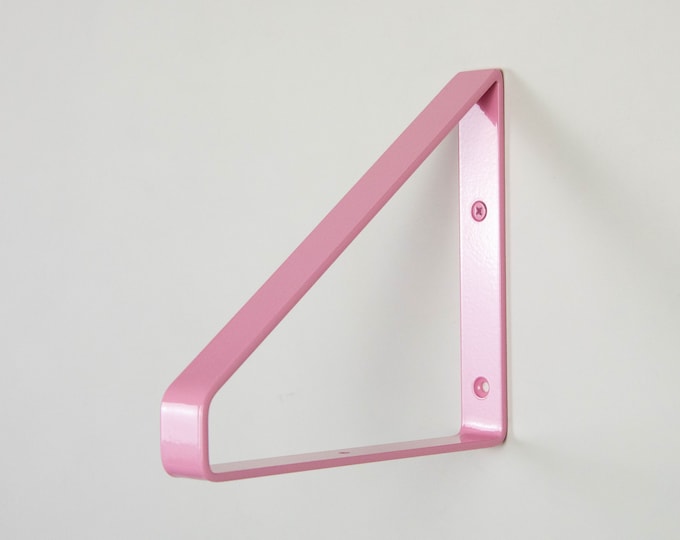 Free Shipping Shelf Wall Bracket - Pastel Pink Color Hanging Shelf