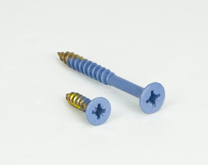 Mounting Screws, Wood Screws, Flat Head Screws, Fasteners, Screws For Wood, Colorful Screws, Home Improvement, DIY